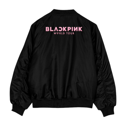 BLACKPINK Bomber Jacket Black