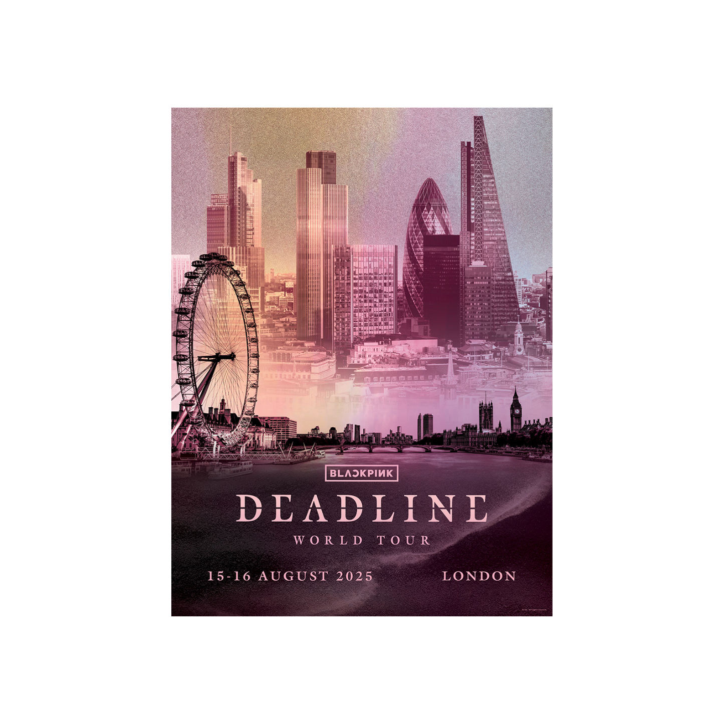 BLACKPINK Exclusive Poster_London