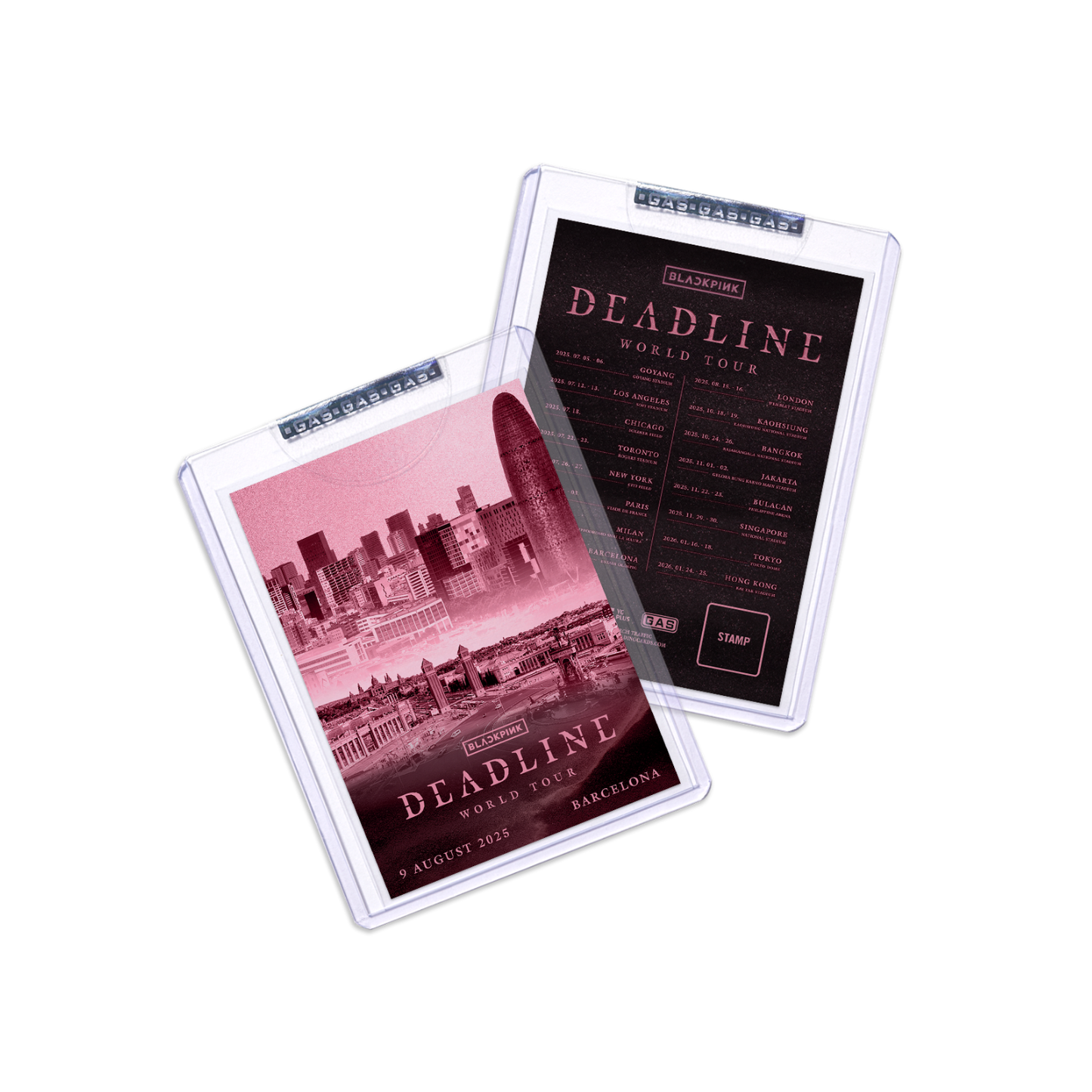 BLACKPINK Exclusive Trading Card_Barcelona