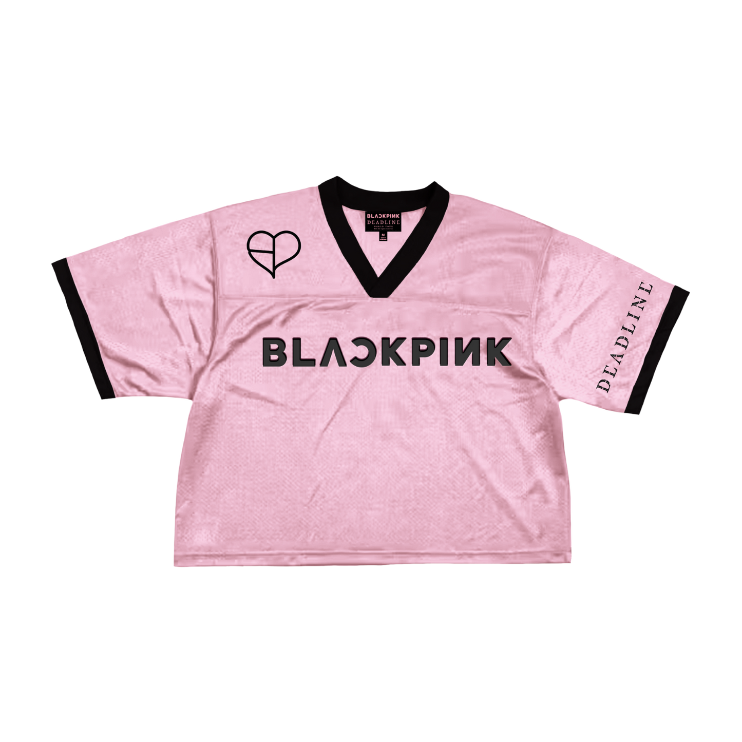 BLACKPINK Cropped Jersey Paris Pink