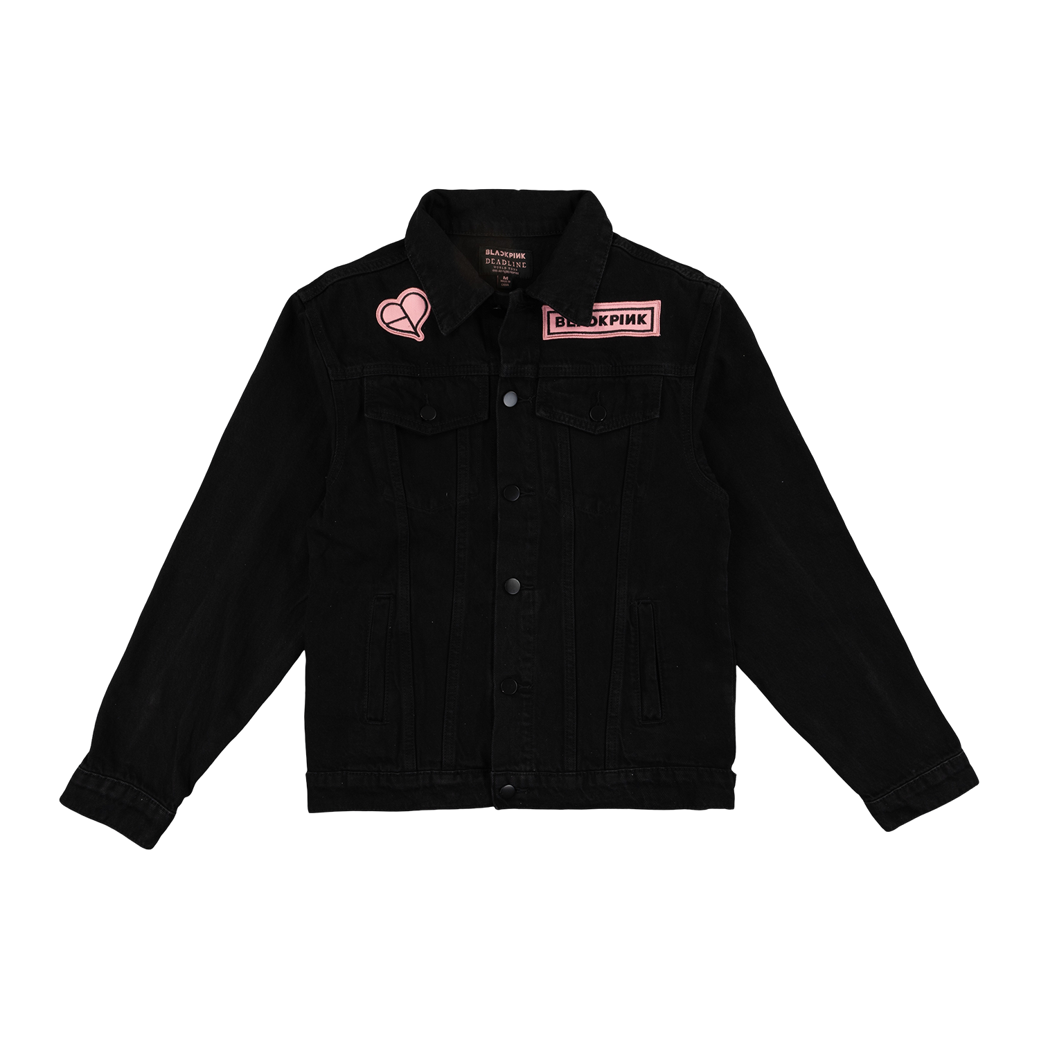 BLACKPINK Denim Jacket Dark Grey – BLACKPINK OFFICIAL STORE (UK)