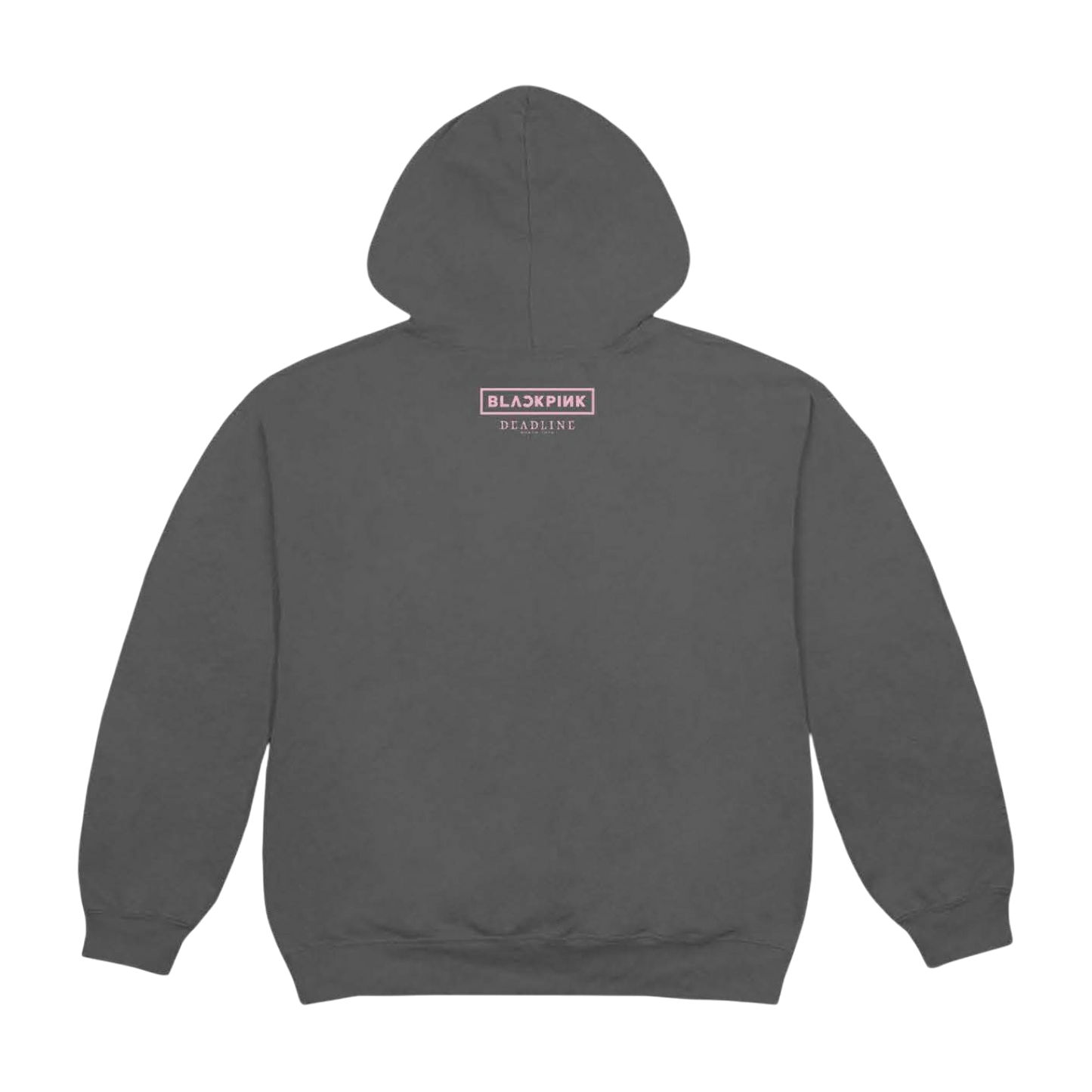BLACKPINK Character Pullover Hoodie Grey