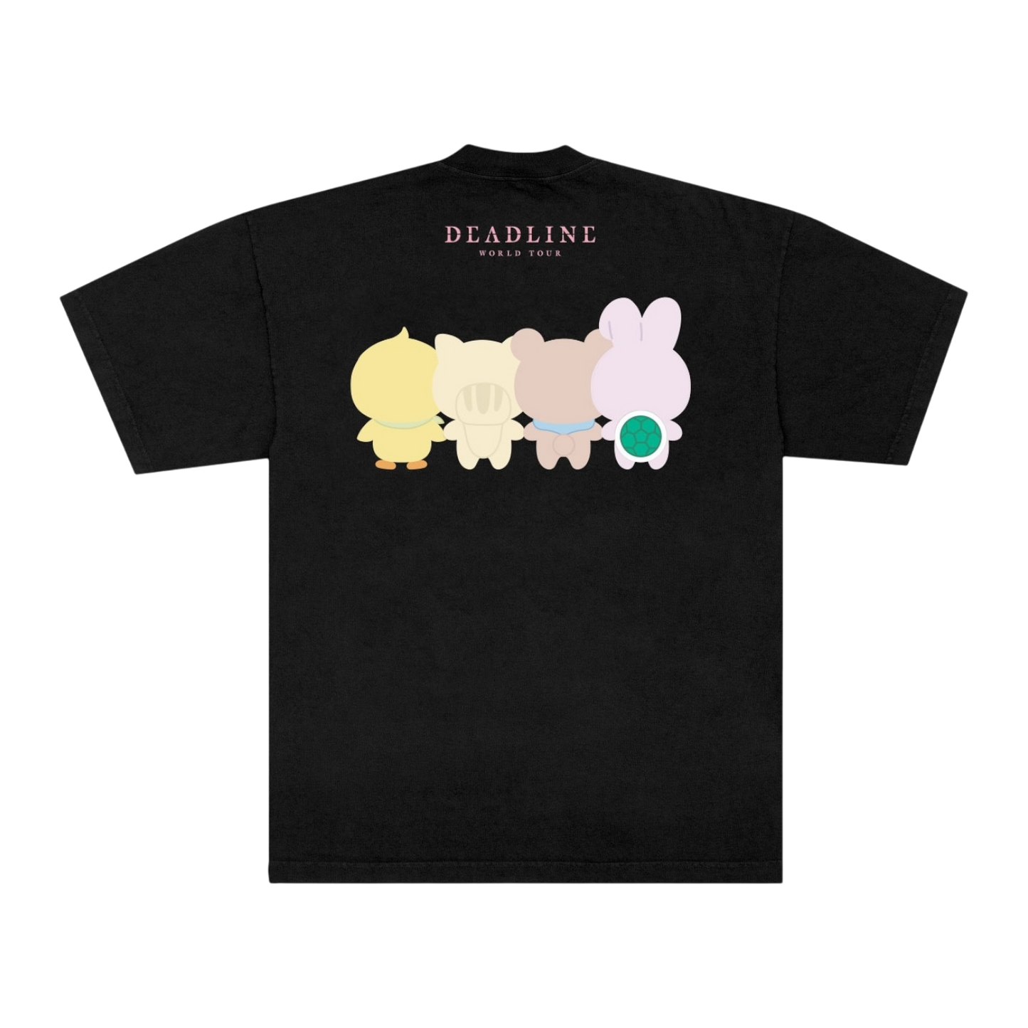 BLACKPINK Character Tee Black