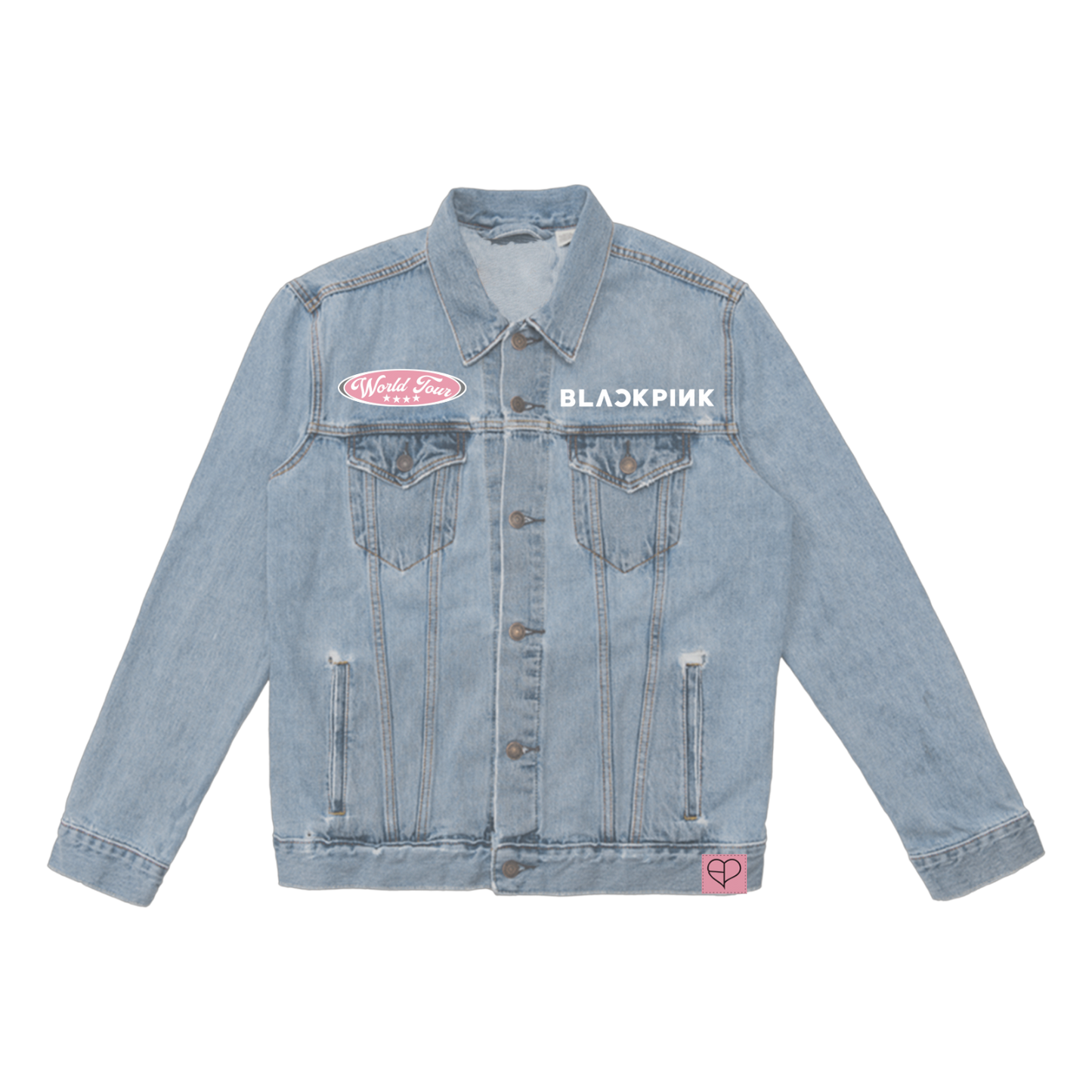 BLACKPINK Denim Jacket Light Blue