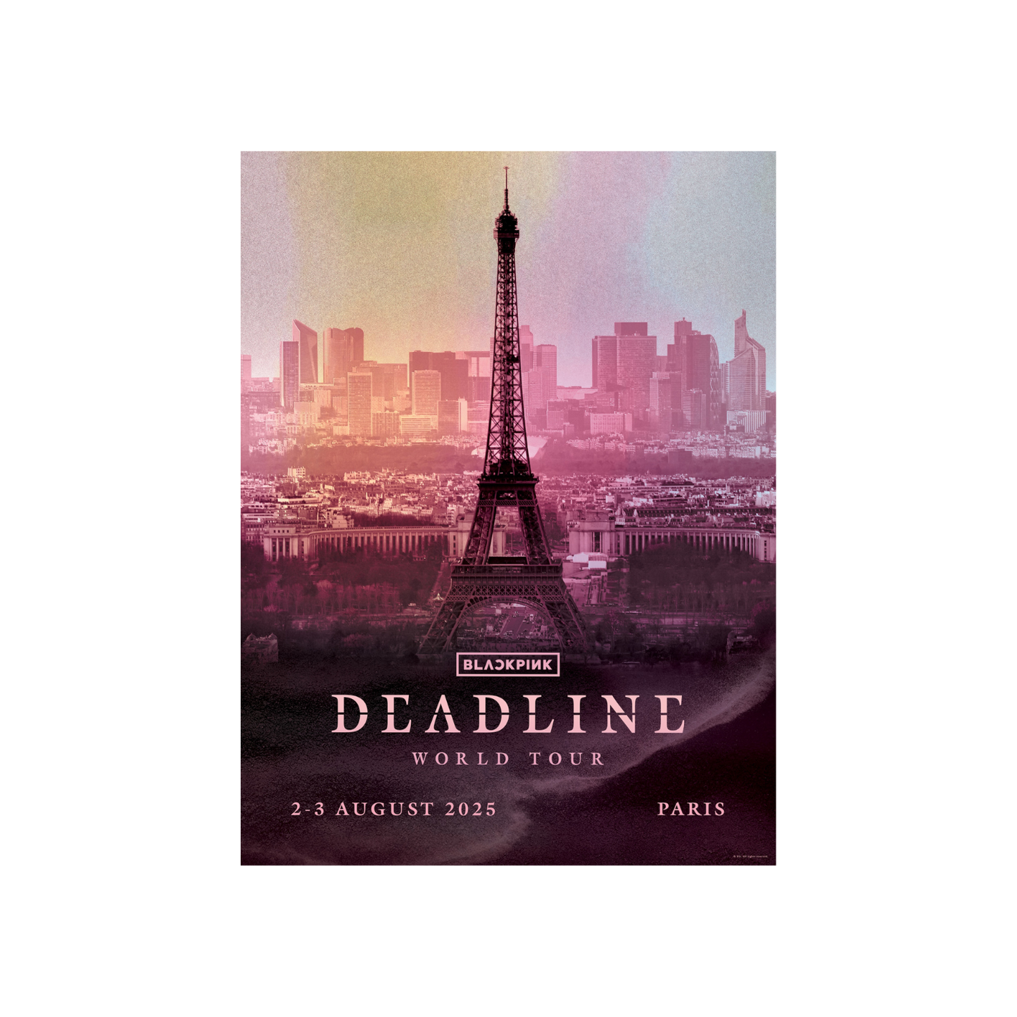 BLACKPINK Exclusive Poster_Paris