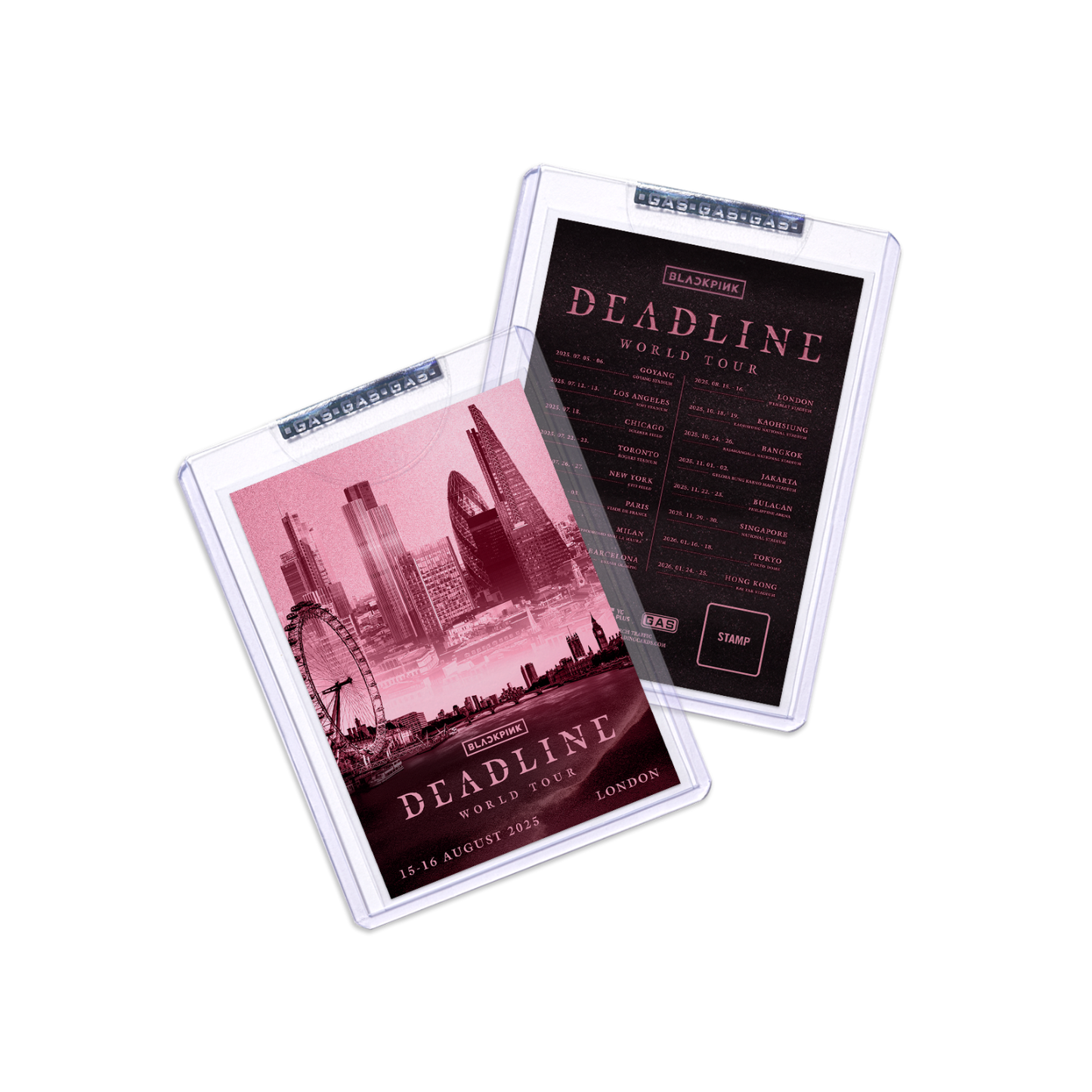 BLACKPINK Exclusive Trading Card_London