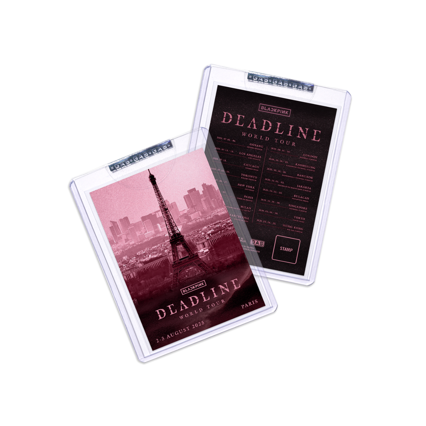 BLACKPINK Exclusive Trading Card_Paris
