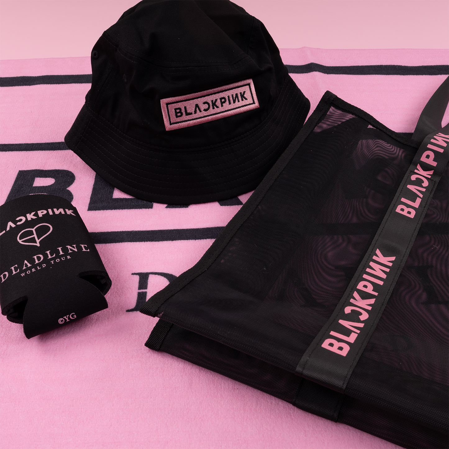 BLACKPINK Bucket Hat Black