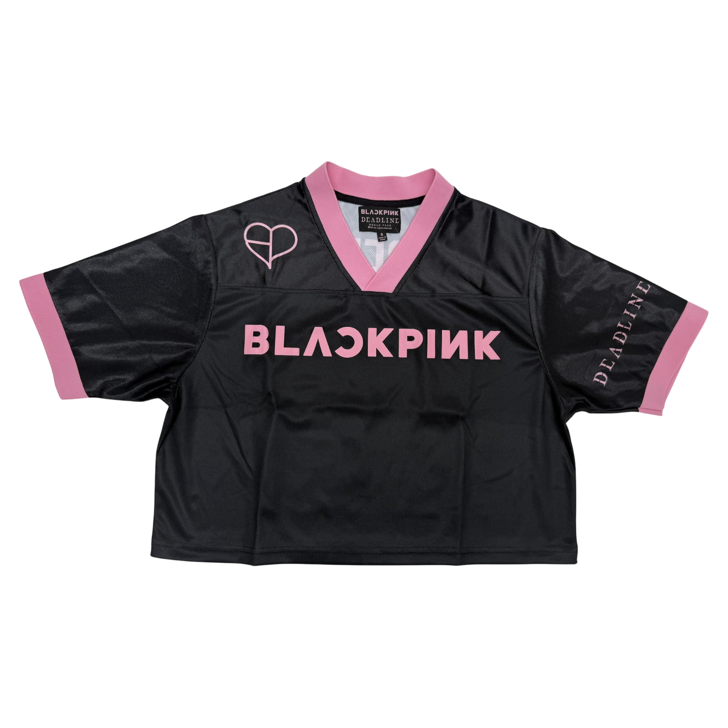 BLACKPINK Cropped Jersey Paris Black