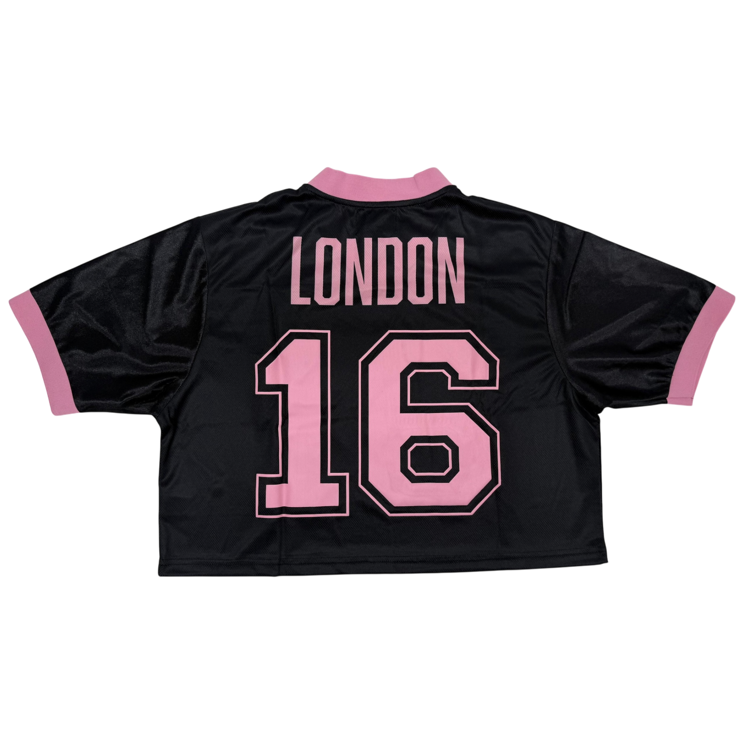 BLACKPINK Cropped Jersey London Black