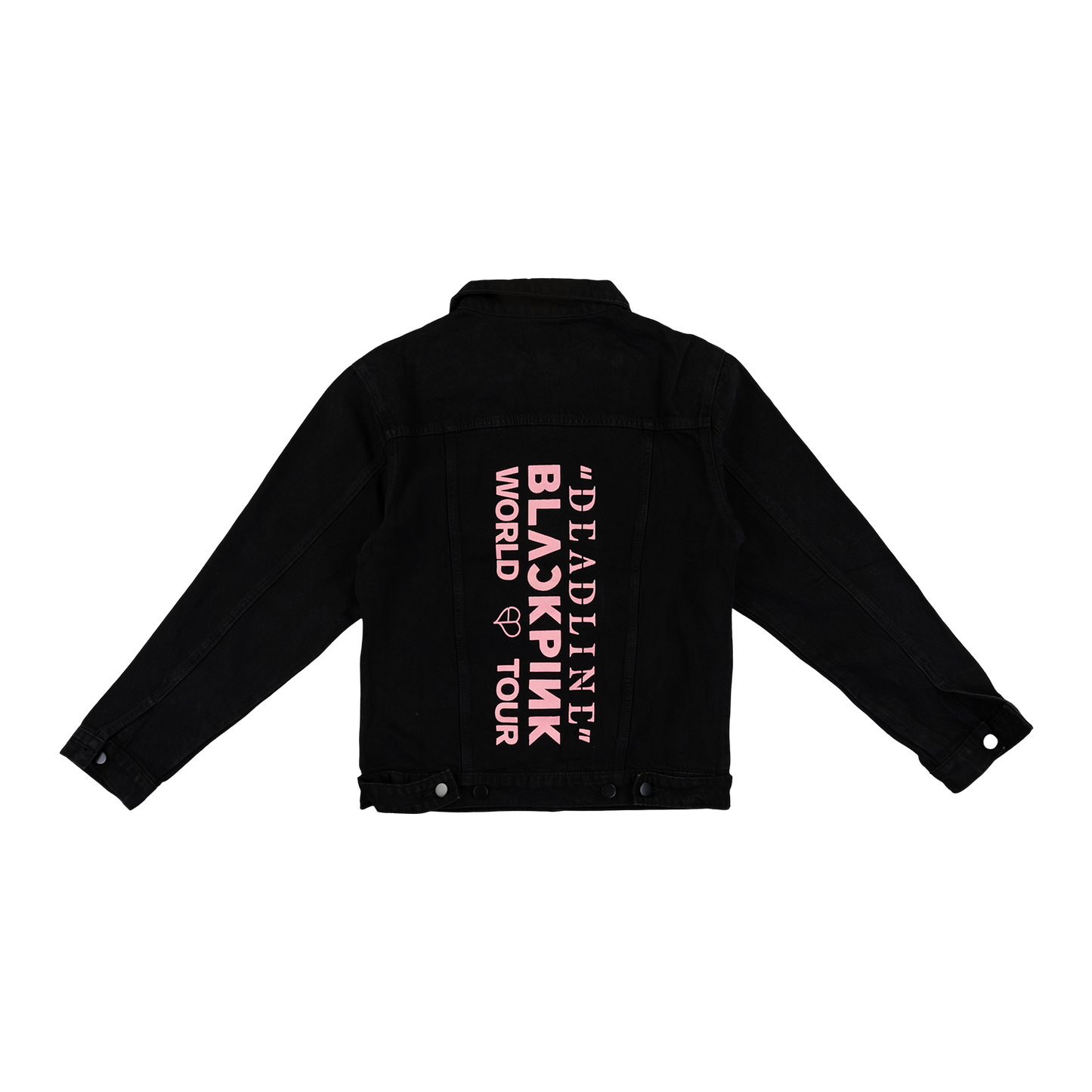 BLACKPINK Denim Jacket Dark Grey