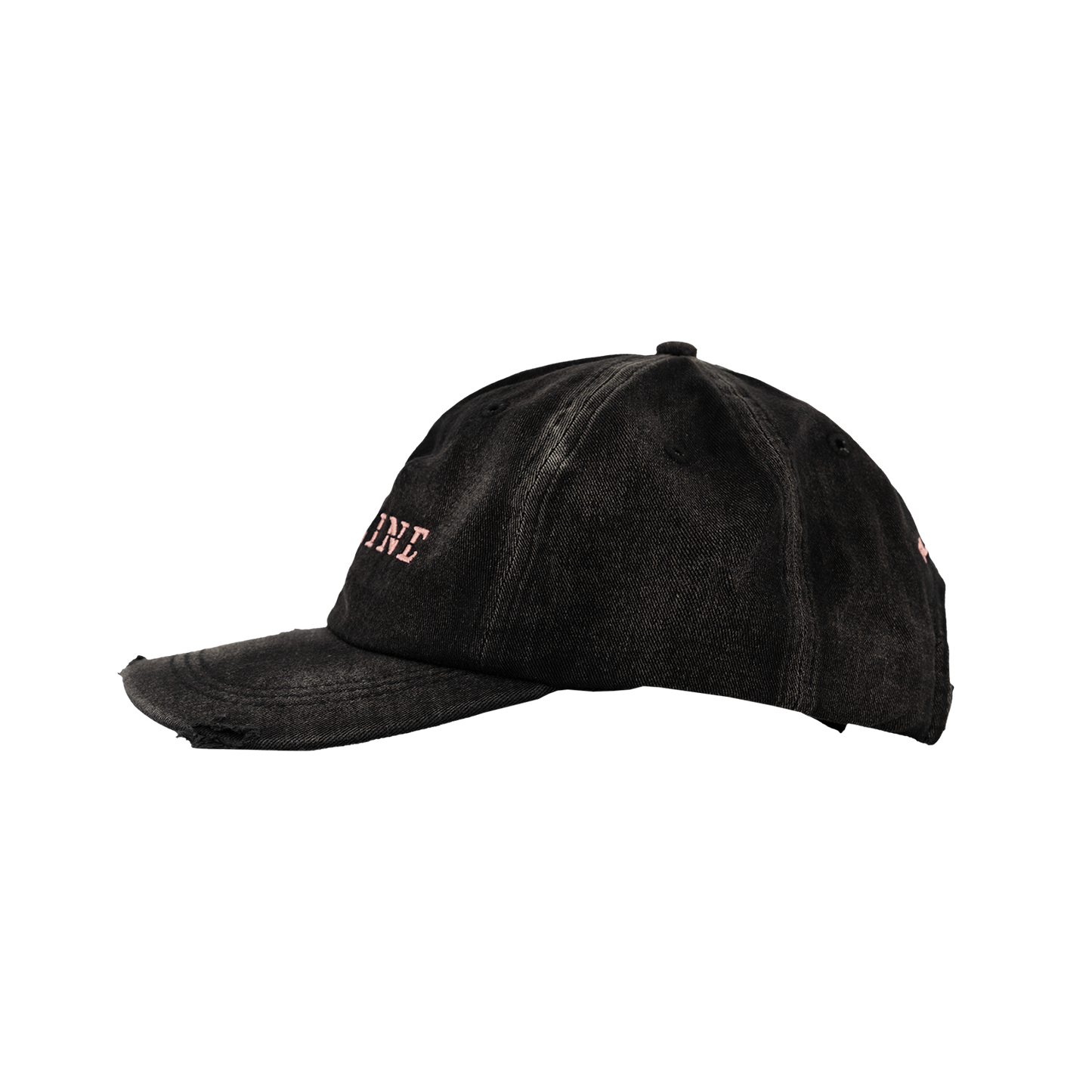 Side profile of the Washed and Distressed Hat.