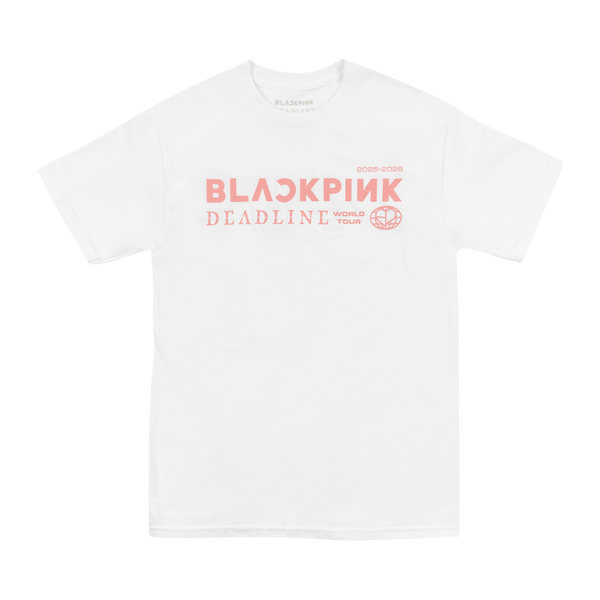 BLACKPINK World Tour Tee White – BLACKPINK OFFICIAL STORE (UK)